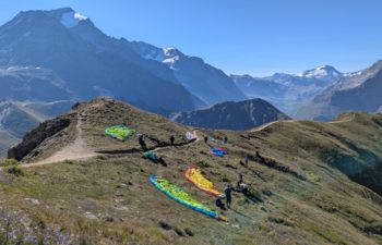 stage parapente 5 jours à Bourg saint Maurice les Arcs