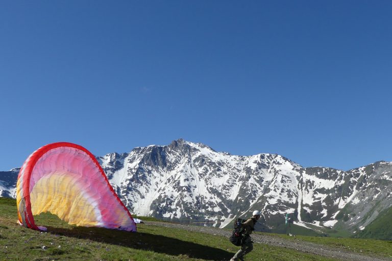 Stage de parapente aux Arcs : stage perfectionnement